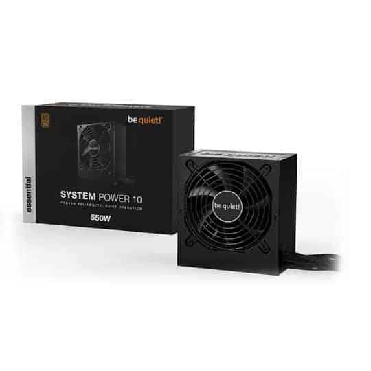 be quiet! System Power 10 550W 80+ Bronze Wired Power Supply